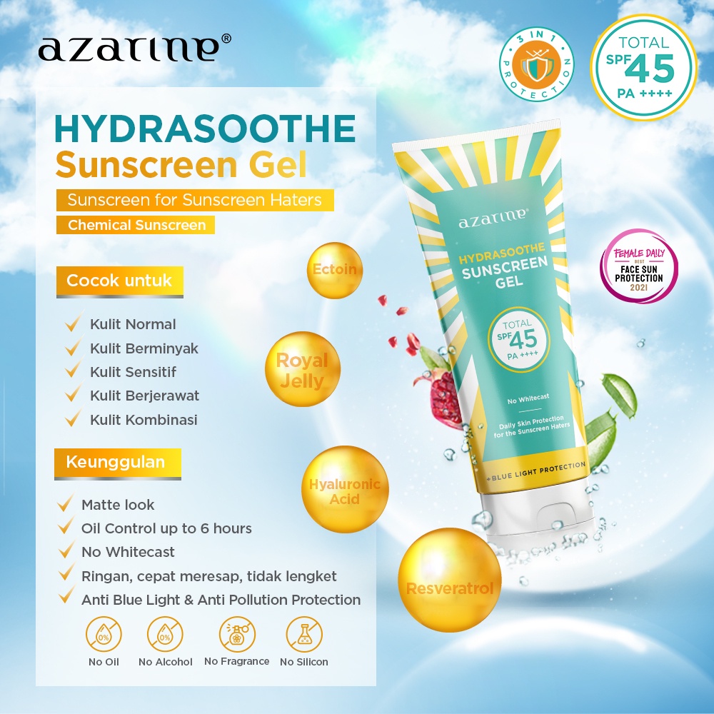 Produk Sunscreen Azarine