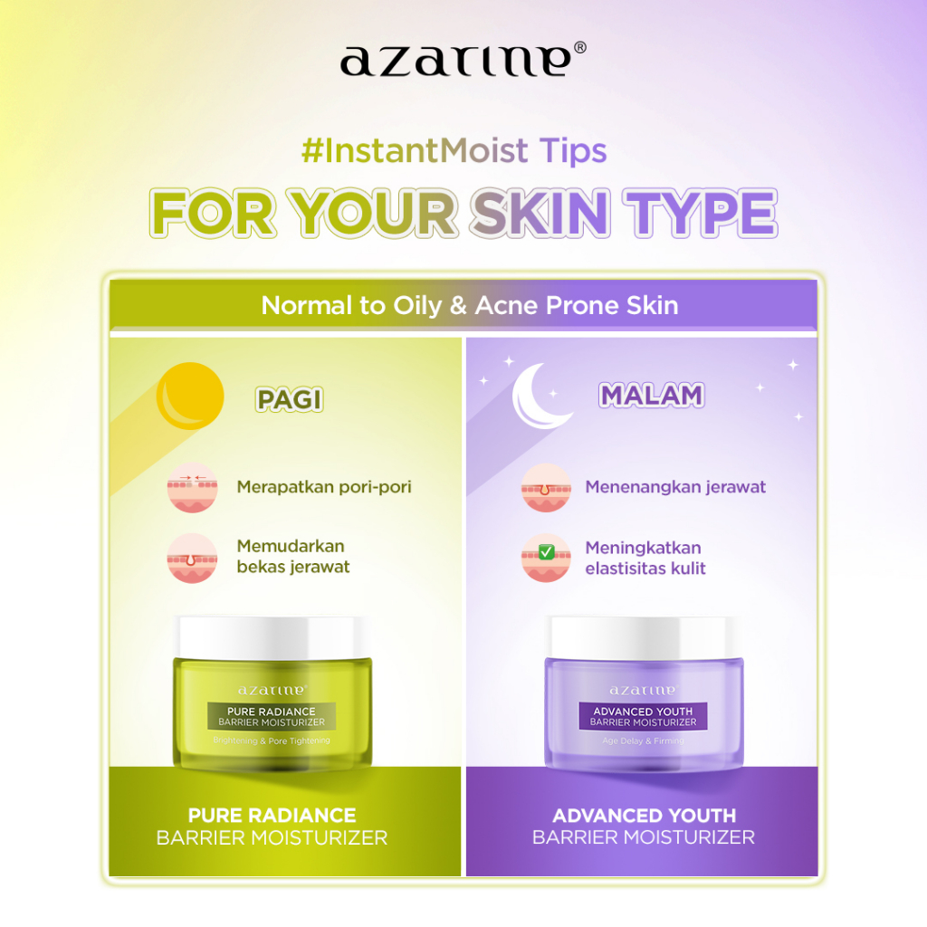 Produk Moisturizer Azarine